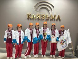 команда по пионерболу заняли 2 место